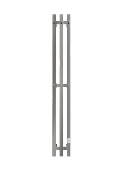 Полотенцесушитель электрический Маргроид Хелми Inaro 3 секции профильный, 120х15, таймер, скрытый монтаж, правое подключение, хром 4690569241233