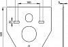 Система инсталляции для унитазов AlcaPlast Sadromodul AM101/1120 + M71 + M91 4 в 1 кнопка смыва хром № 7