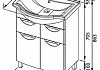 Раковина мебельная Aquanet Everson ECB58651 65 см № 4