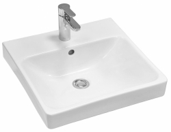 Превью фото Раковина Акватон Адриана 1WH501630 45 см, фарфор, белый № 1