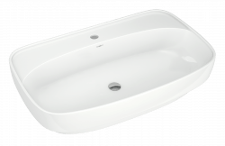 Превью фото Раковина Kirovit Купер 65 накладная, приставная к стене № 1