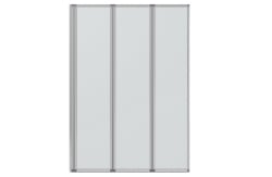 Превью фото Шторка на ванну Bravat Alfa BG100.5320A 100x140 № 1