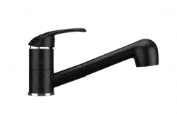 Превью фото Смеситель для кухни Ulgran U-002 (308) черный № 1