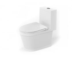 Превью фото Унитаз моноблок Bravat C21131XUW-3A-ENG № 1