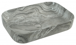 Превью фото Раковина Azario накладная 605х425х140 цвет мрамор AZ-78625 № 1