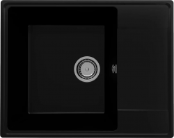 Превью фото Мойка кухонная Ulgran Quartz Prima 605x485 уголь U-605-07 № 1