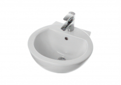 Превью фото Раковина Sanita Luxe Art 50 WB.PD/Art/50-C/WHT.G/S1 № 1