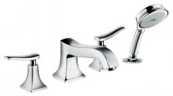 Превью фото Смеситель Hansgrohe Metris classic 31314000+13244180 № 1