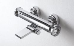 Превью фото Смеситель для ванны с душем Bravat Crystal F61080C-01 № 1