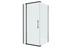 Превью фото Душевой уголок Bravat Blackline BS090.3113A 90 x 90 x 195 см квадратная, черный № 1