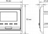 Терморегулятор IQ Watt Thermostat P белый E53.716 (бел.)  с доставкой по Москве и России в магазине Санбраво № 3