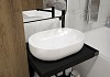 Комплект Teymi: Раковина Solli 48 + смеситель Solli Black высокий, черный матовый F00303 № 10