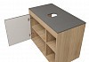 Тумба подвесная для ванной 80 см Teymi Nura корпус дуб фасад графит T60534 T60534 № 6