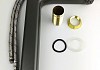 Смеситель для раковины высокий графит матовый Teymi Lori T10261 № 29