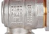 Кран шаровой Rommer угловой с американкой 3/4" ВН/НР, ручка бабочка RBV-0006-0610220 № 9