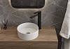 Смеситель для раковины высокий черный матовый Teymi Lori T10260 № 4