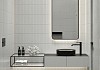 Зеркало AZARIO INCANTO 600х1000 бесконтактный сенсор, подсветка с диммером, цвет черный (LED-00002537) LED-00002537 № 4