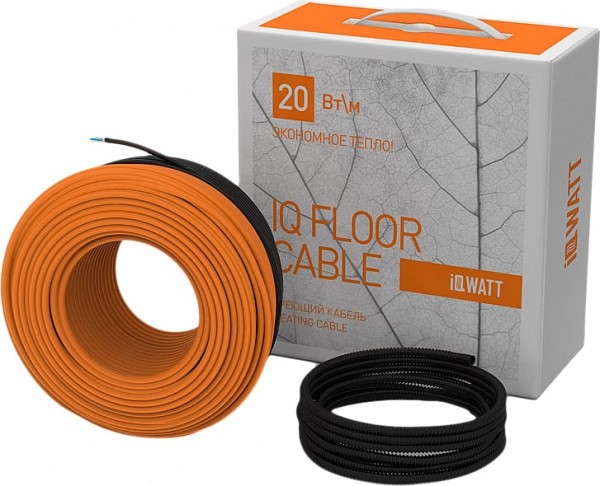 купить Теплый пол IQ Watt Floor cable 100 м для квартиры и дома