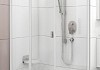 Душевой уголок Ravak CRV2-80+CPS Transparent, профиль белый № 2