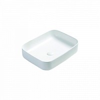 Превью фото Раковина Azario накладная 500х390х130 белая матовая AZ-78109-MW № 1