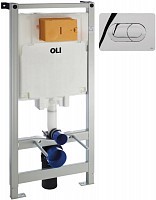 Превью фото Система инсталляции для унитазов OLI Oli 80 300573 с кнопкой смыва Salina № 1