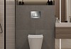 Комплект 3 в 1 инсталляция Grohe Rapid SL + Унитаз подвесной Teymi Solli Pro + кнопка хром F17134 № 17