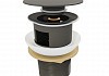 Донный клапан для раковины с переливом Teymi Solli графит матовый T140203 № 8