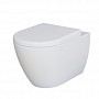 Унитаз подвесной Queen 113T20101R 570x360x400 БЕЛЫЙ матовый  безободковый