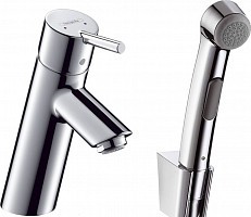 Превью фото Смеситель Hansgrohe Talis S2 32140000 для раковины с гигиеническим душем № 1