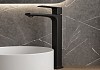Смеситель для раковины высокий черный матовый Teymi Lori T10260 № 6