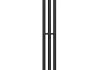 Полотенцесушитель электрический Маргроид Лина Inaro 3 секции, 120х15, таймер, скрытый монтаж, правое подключение, черный матовый 4690569009666