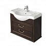 Тумба под раковину Roca America Evolution W 105 дуб тёмный ZRU9302962