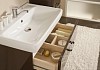 Комплект мебели для ванной Акватон Америна Н 80 темно-коричневая  № 3