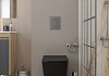 Комплект инсталляция Teymi Rapid SL с кнопкой GROHE оружейная сталь + унитаз ТОРНАДО Helmi Pro Vortex Black F17878 № 17