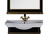 Комплект мебели для ванной Aquanet Валенса 80 черный краколет/золото 180459 180459