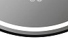 Зеркало настенное с подсветкой в ванную круглое Teymi Lina Supernova Black D80 LED сенсор антипар T20124 T20124 № 29