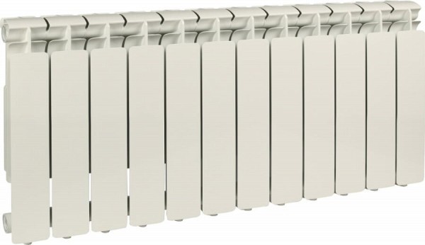 Радиатор алюминиевый Stout Bravo SRA-0110-035012 12 секций для системы отопления дома, офиса, дачи и квартиры