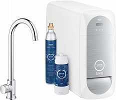 Превью фото Смеситель Grohe Blue Home 31498000 с функцией фильтрации и газирования воды № 1