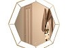 Зеркало AZARIO Renato 800x800, влагостойкое с подсветкой и гравировкой CS00063643