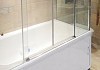 Шторка на ванну GuteWetter Slide Part GV-865 левая 220x70 см стекло бесцветное, профиль хром № 4