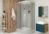 Душевая кабина Niagara Classic 110x80x215 средний поддон, матовое стекло 331844LF № 3