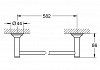 Держатель для банного полотенца 62,6 см Grohe Essentials Authentic 40653001 № 3