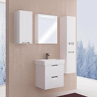 Превью фото Комплект мебели для ванной Акватон Сильва 60 дуб полярный № 1