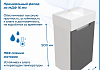 Тумба подвесная с раковиной для ванной 36 см Teymi Оли фасад графит раковина Helga 36 F18296 № 5