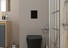 Комплект инсталляция Teymi Rapid SL с кнопкой GROHE черная + унитаз Solli Black F17605 № 16