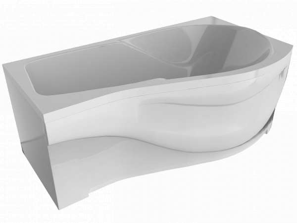 Акриловая ванна асимметричная Alex Baitler ORTA 170x92 R