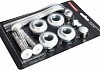 Монтажный набор Rommer 1/2" монтажный комплект 13 в 1 c тремя кронштейнами (RAL9016)  , купить батареи в Москве № 3