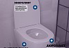 Комплект 3 в 1 инсталляция Grohe Rapid SL + Унитаз подвесной Teymi Lina Vortex 3 пок + кнопка хром F18268 № 5