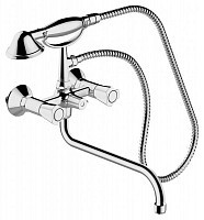 Превью фото Смеситель Bravat Duo универсальный F76133186CP-LB-RUS № 1