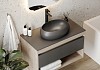 Раковина для ванной накладная Teymi Laina 48 цвет черный матовый T51302 № 4